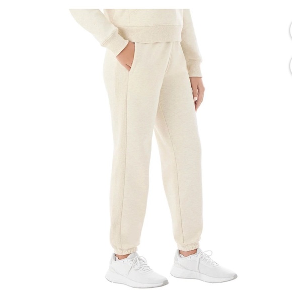 Women's Cream Joggers - Picture 5 of 5